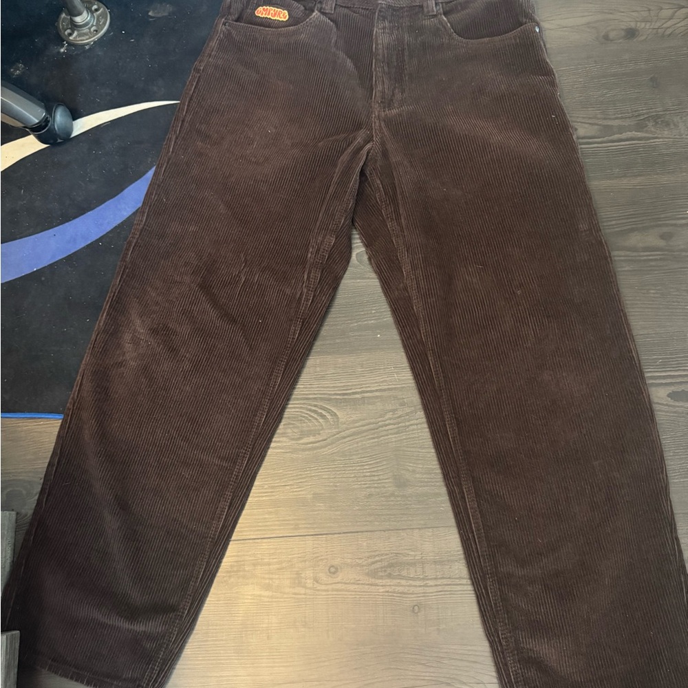 Empyre Dark Brown Corduroy Men's Pants